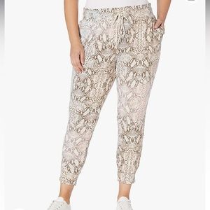 Skinnygirl Women’s Snake Print Jogger